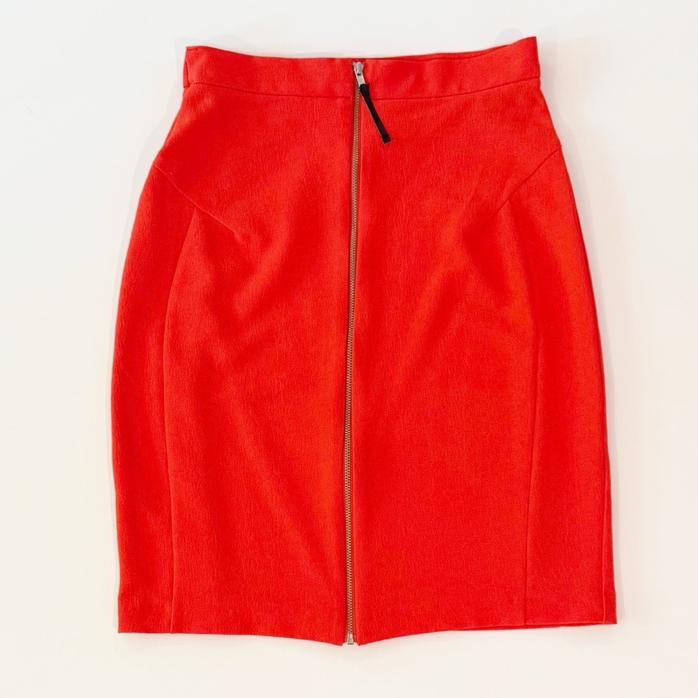 Topshop Back Zip Pencil Skirt